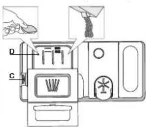 HOTPOINT HFC 3C41 CW X - FILLING THE DETERGENT DISPENSER - 1