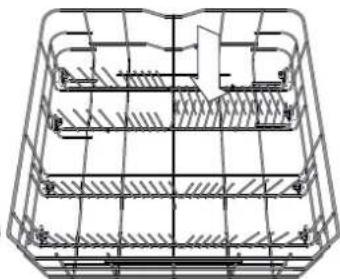 HOTPOINT HFC 3C41 CW X - CESTO INFERIOR - 2