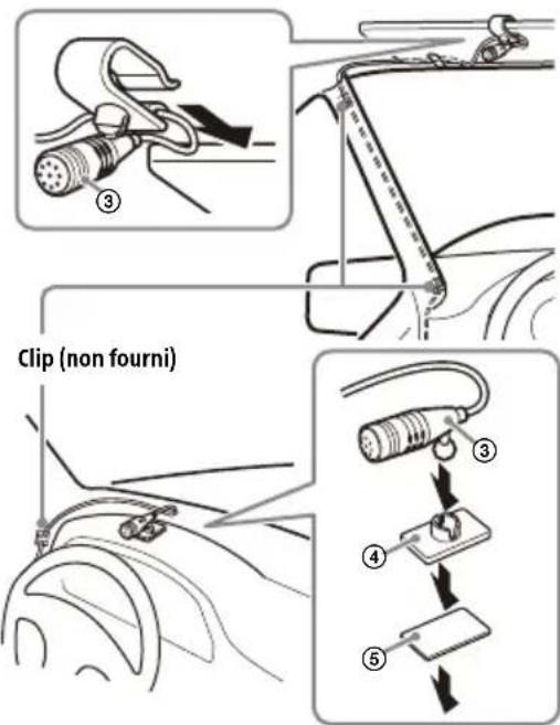 SONY XAVAX5600 - Installation du microphone - 1