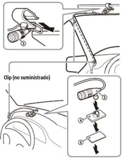 SONY XAVAX5600 - Instalación del micrófono - 1