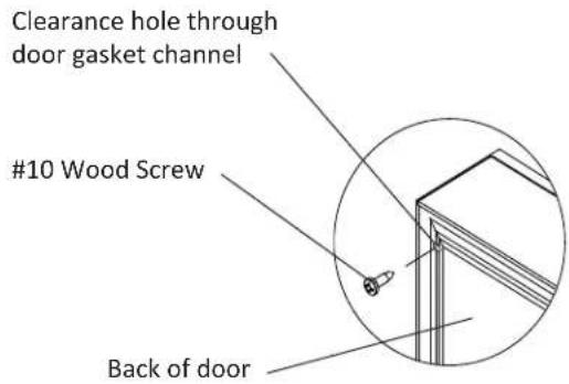 Marvel 30iMAT - Step 9: Install the door - 1