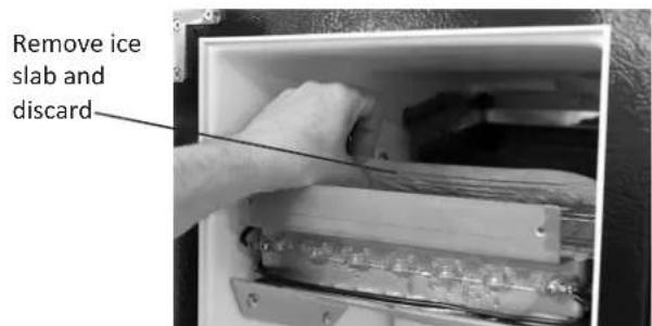 Marvel 30iMAT - To clean the ice machine: - 4