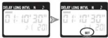 NIKON WPAA1 - De timer instellen - 1