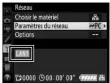 NIKON WT7 - Affichez les profils réseau. - 2