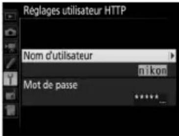 NIKON WT7 - Réglages utilisateur HTTP - 1