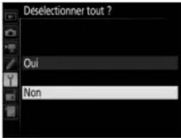 NIKON WT7 - Désélectionner tout ? - 1