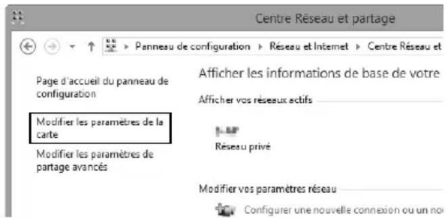 NIKON WT7 - Affichez la liste des cartes réseau. - 1