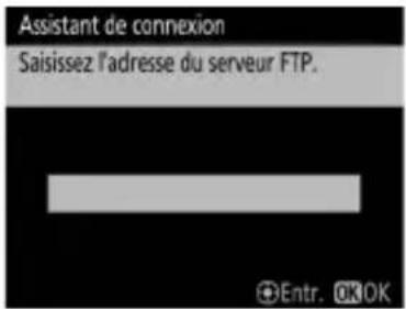 NIKON WT7 - Saisissez l'adresse IP. - 1
