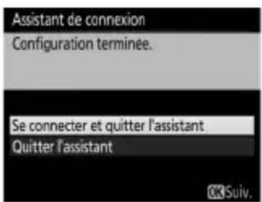 NIKON WT7 - Quittez l'assistant. - 1