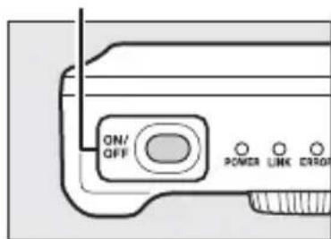 NIKON WT7 - Appuyez sur le bouton marche-arrêt pendant une seconde environ pour mettre le WT-7 sous tension. - 1