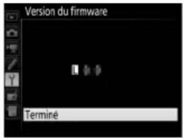 NIKON WT7 - Version du firmware - 1