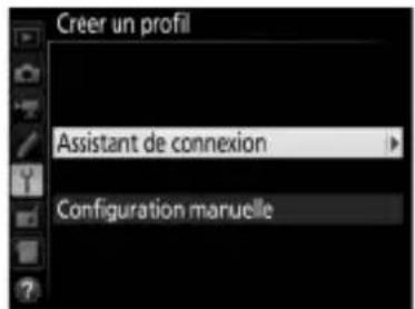 NIKON WT7 - Démarrez l'assistant de connexion. - 1
