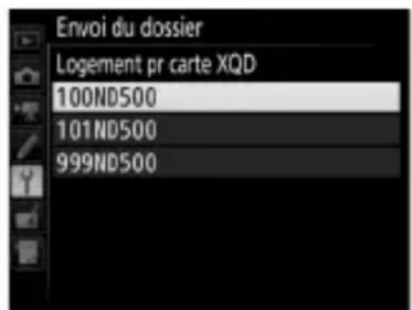 NIKON WT7 - Envoi du dossier - 1