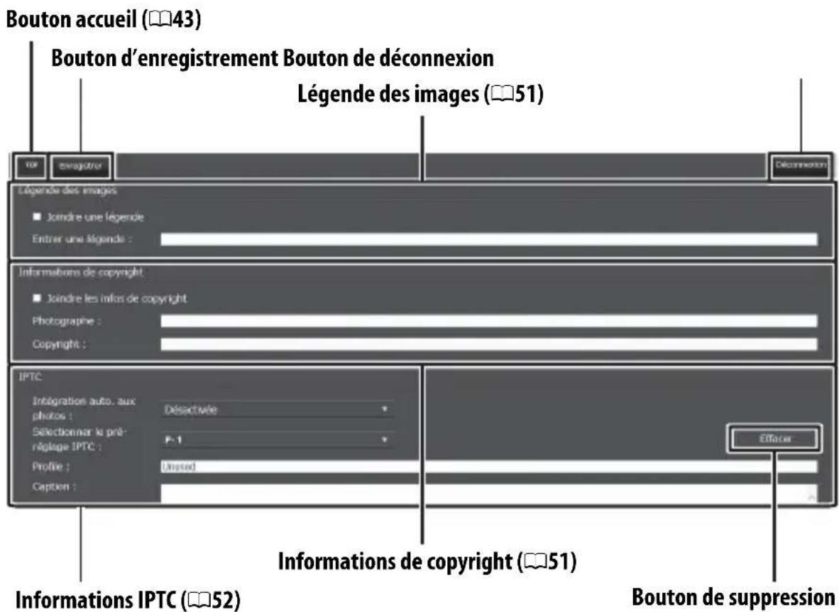 NIKON WT7 - ■■Fenêtre de modification du texte - 1