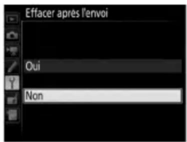 NIKON WT7 - Effacer après l'envoi - 1