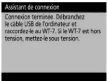 NIKON WT7 - Débranchez l'appareil photo. - 1