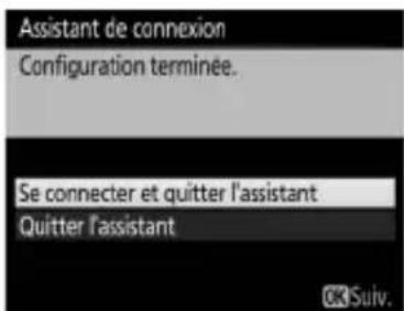 NIKON WT7 - Quittez l'assistant. - 1