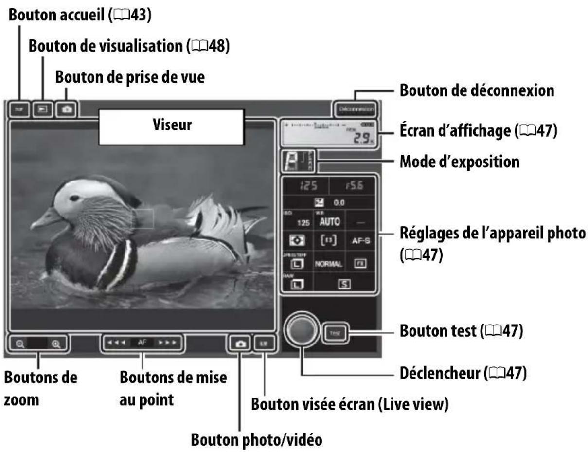 NIKON WT7 - Fenêtre Prise de vue - 1