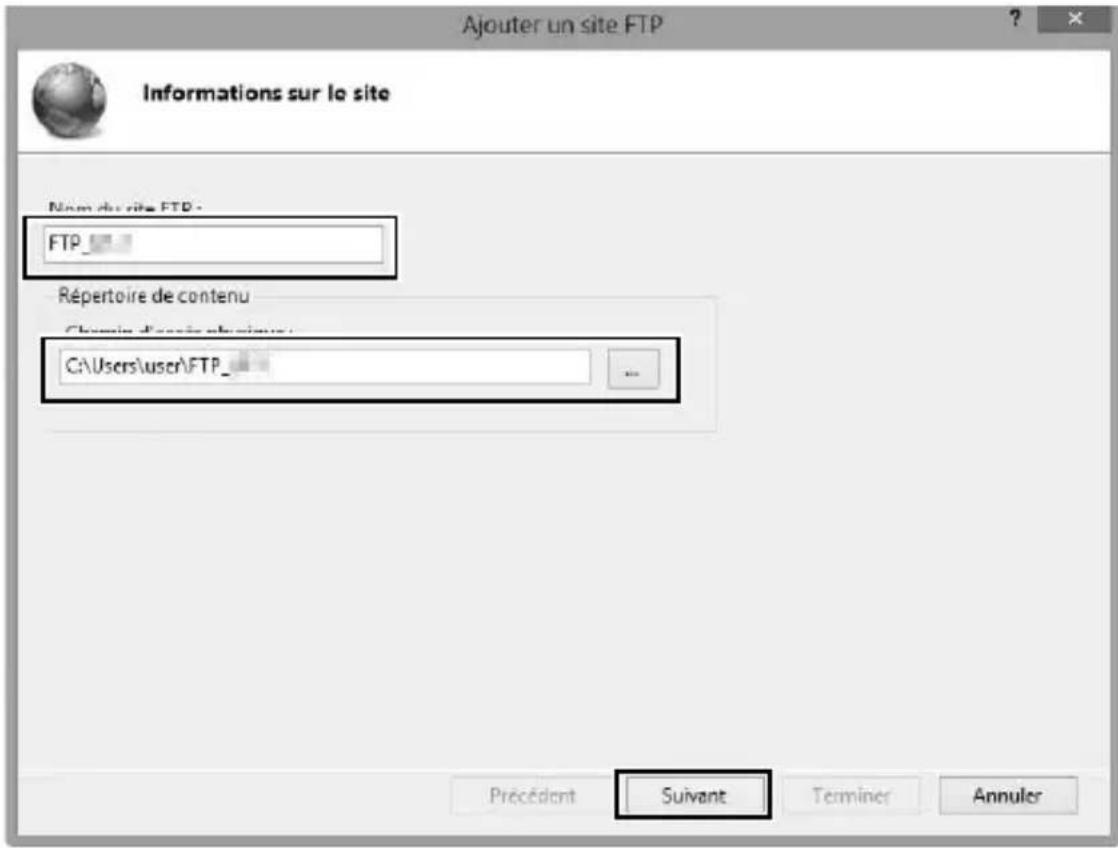 NIKON WT7 - Saisissez les informations relatives au site. - 1