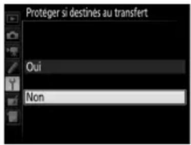 NIKON WT7 - Protéger si destinés au transfert - 1