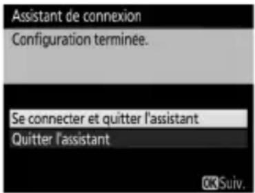 NIKON WT7 - Quittez l'assistant. - 1