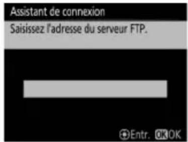 NIKON WT7 - Saisissez l'adresse IP. - 1