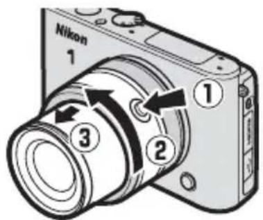 NIKON WPN2 - 鎖定防水罩並將其浸入水中。 - 4