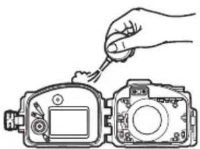NIKON WPN2 - 檢查O型環導槽。 - 1