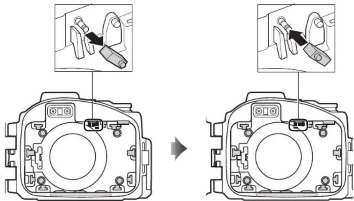 NIKON WPN2 - ウォータープルーフケースを開ける - 1