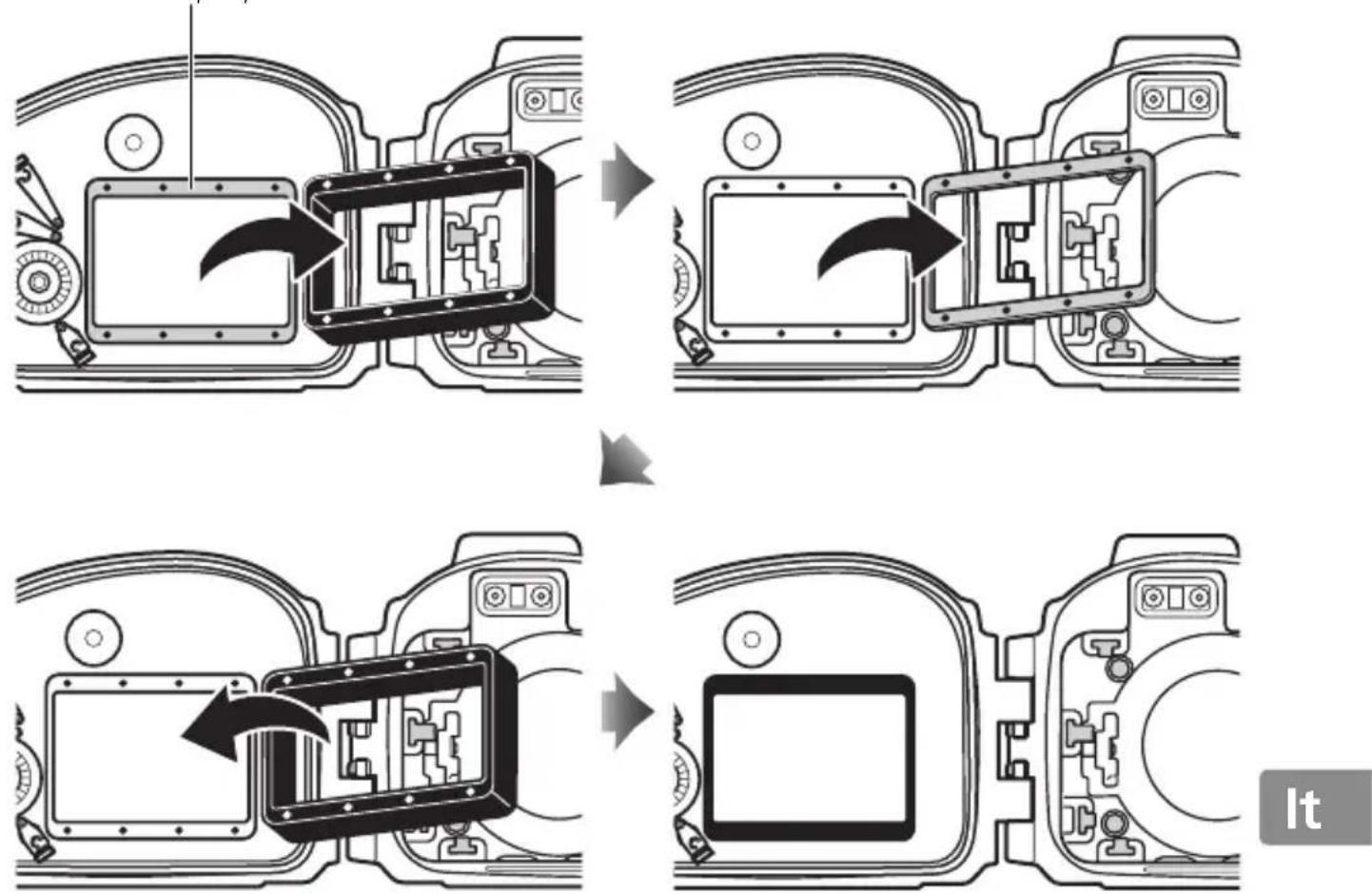 NIKON WPN2 - Ⓐ Paraluce interno/ Distanziatore per paraluce interno (×1) - 1