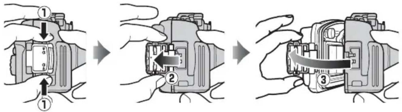 NIKON WPN2 - 케이스 잠금 풀기 - 1