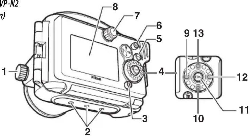 NIKON WPN2 - La zapata de accesorios - 1