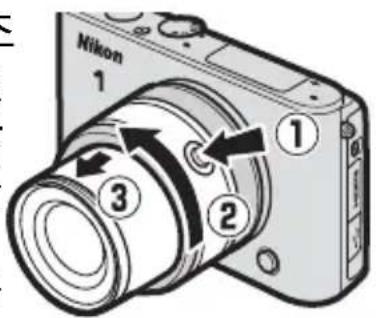 NIKON WPN2 - 렌즈를 부착하고 펼칩니다. - 1