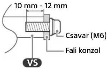 SONY KD85X85TJ - Fali konzol felszerelési tájékoztató - 1