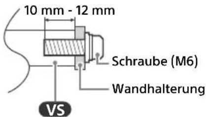SONY KD85X85TJ - Installationsinformationen Wandhalterung - 1
