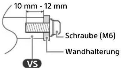 SONY KD65X85TJ - Installationsinformationen Wandhalterung - 1
