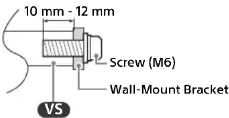 SONY KD65X85TJ - Wall-Mount Bracket Installation Information - 1