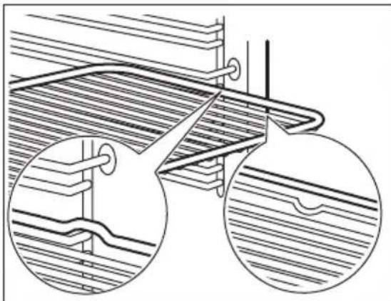 ZANUSSI ZOHNF1W1 - Grille métallique: - 1