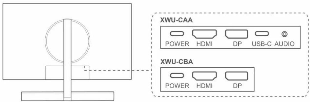 HUAWEI MateView GT - Connexion du moniteur à un appareil tel qu'un ordinateur pour utiliser le microphone - 1