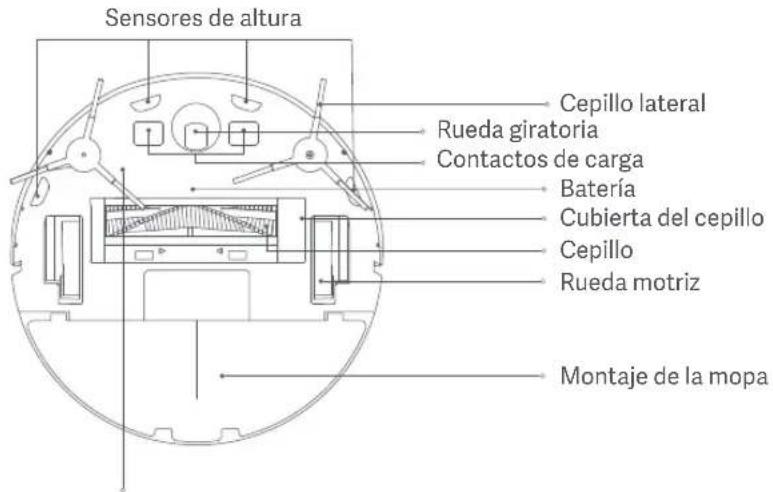 Xiaomi Mi Robot VacuumMop Essential - Parte inferior Cargador - 1