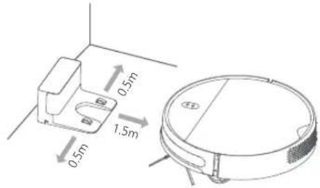 Xiaomi Mi Robot VacuumMop Essential - Conectati-va la sursa de alimentare - 2
