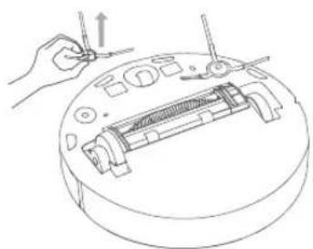 Xiaomi Mi Robot VacuumMop Essential - Limpiar el cepillo lateral - 2