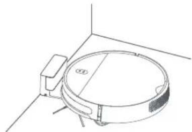 Xiaomi Mi Robot VacuumMop Essential - Accendere l'aspirapolvere/lavapavimenti e metterlo in carica. - 1