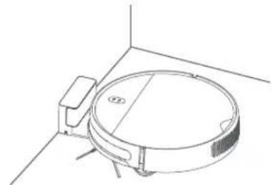 Xiaomi Mi Robot VacuumMop Essential - Einschalten und Aufladen des Staubsauger-Wischers - 1