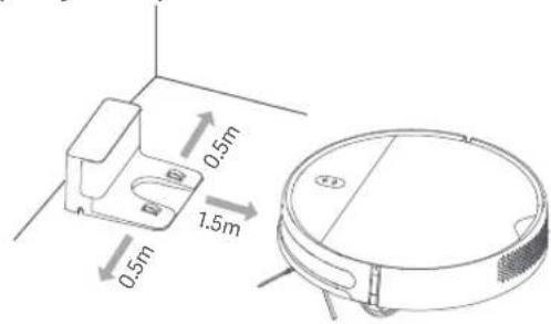 Xiaomi Mi Robot VacuumMop Essential - NocTaBTe DOK-CTaHcIIO IJIa 3apJxHaHHa HapibHy NOBepXHIO 6JIa CTIHn. - 1