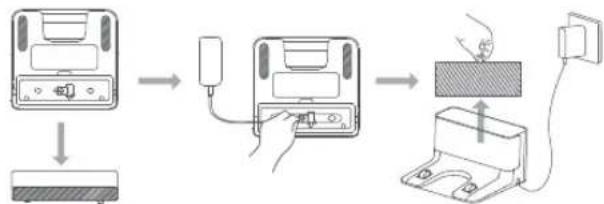 Xiaomi Mi Robot VacuumMop Essential - Connect to the power supply - 1