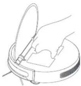 Xiaomi Mi Robot VacuumMop Essential - Cleaning the 2-in-1 Dust Compartment with Water Tank - 1