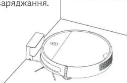 Xiaomi Mi Robot VacuumMop Essential - YbIMKHi b i 3apaIitb MNoch no p60t-nlncoc. HatnCHi b i ytpmmyte KhoNky "O" npotrom 3 ceKyH, uoB yBIMKHyT MNoch no p60t-nlncoc. Konn iHnKaTOp 3acBtiNTbcra, BpyHy BCTaHObitb MNoch no p60t-nlncoc Ha DOK-CTaHIO dIy 3apAHHaHH. - 1
