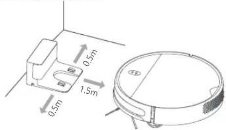Xiaomi Mi Robot VacuumMop Essential - Guc kaynagina baglayin. - 2