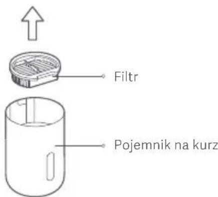 Xiaomi Mi Vacuum Cleaner Light - Wyjmawanie i montowanie pojemnika na kurz - 2